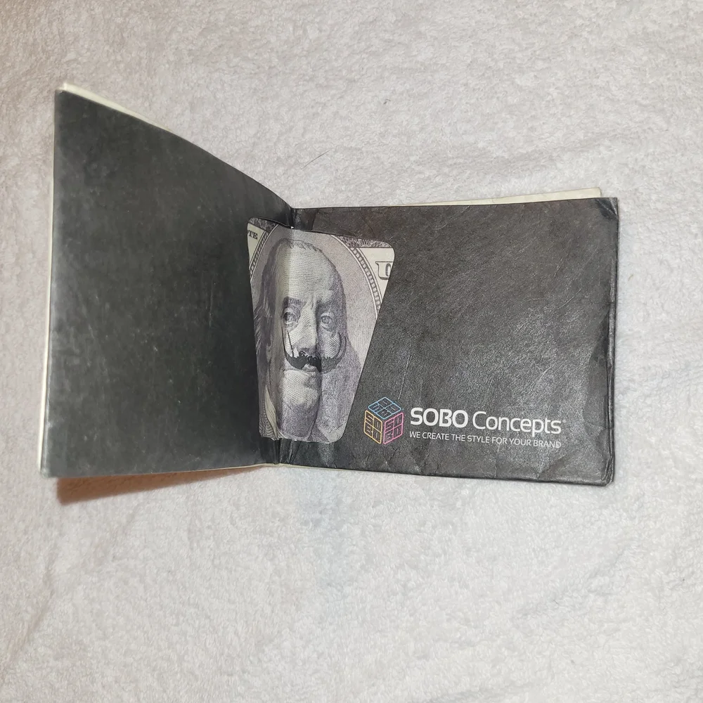 Money Printed Money Clip Wallet